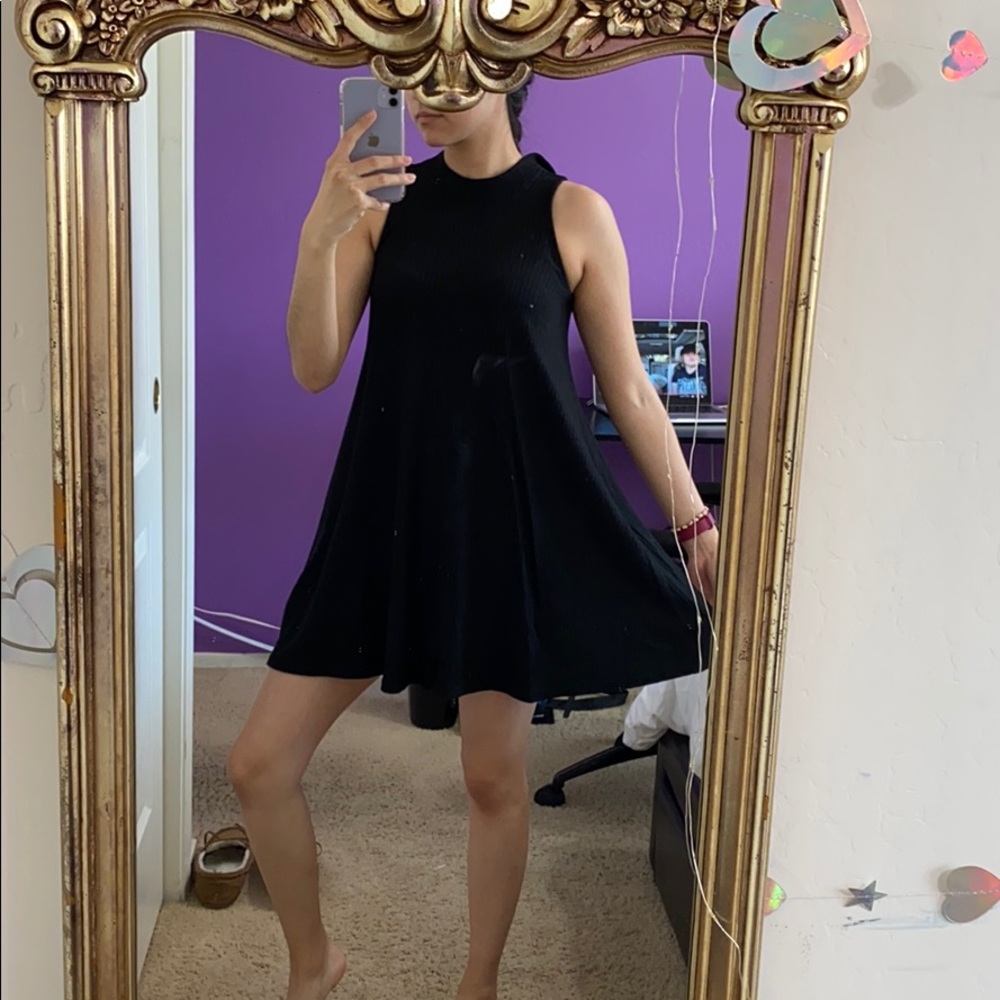 Sleeveless Swing Dress-Hollister
